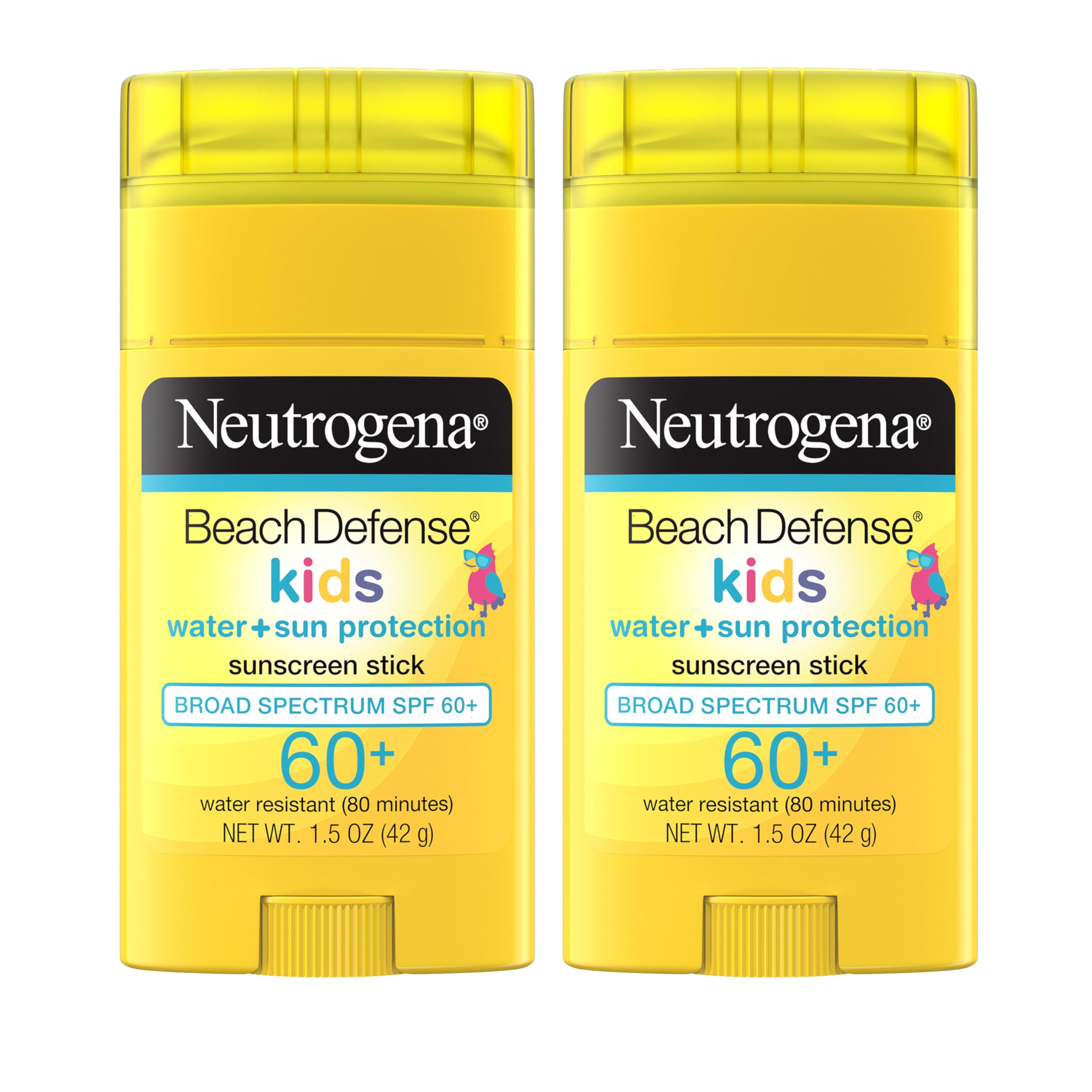 Foto 1 | Protector Solar En Barra Neutrogena Beach Defense Kids Spf 60+, 45 Ml, Paquete De 2 - Venta Internacional.