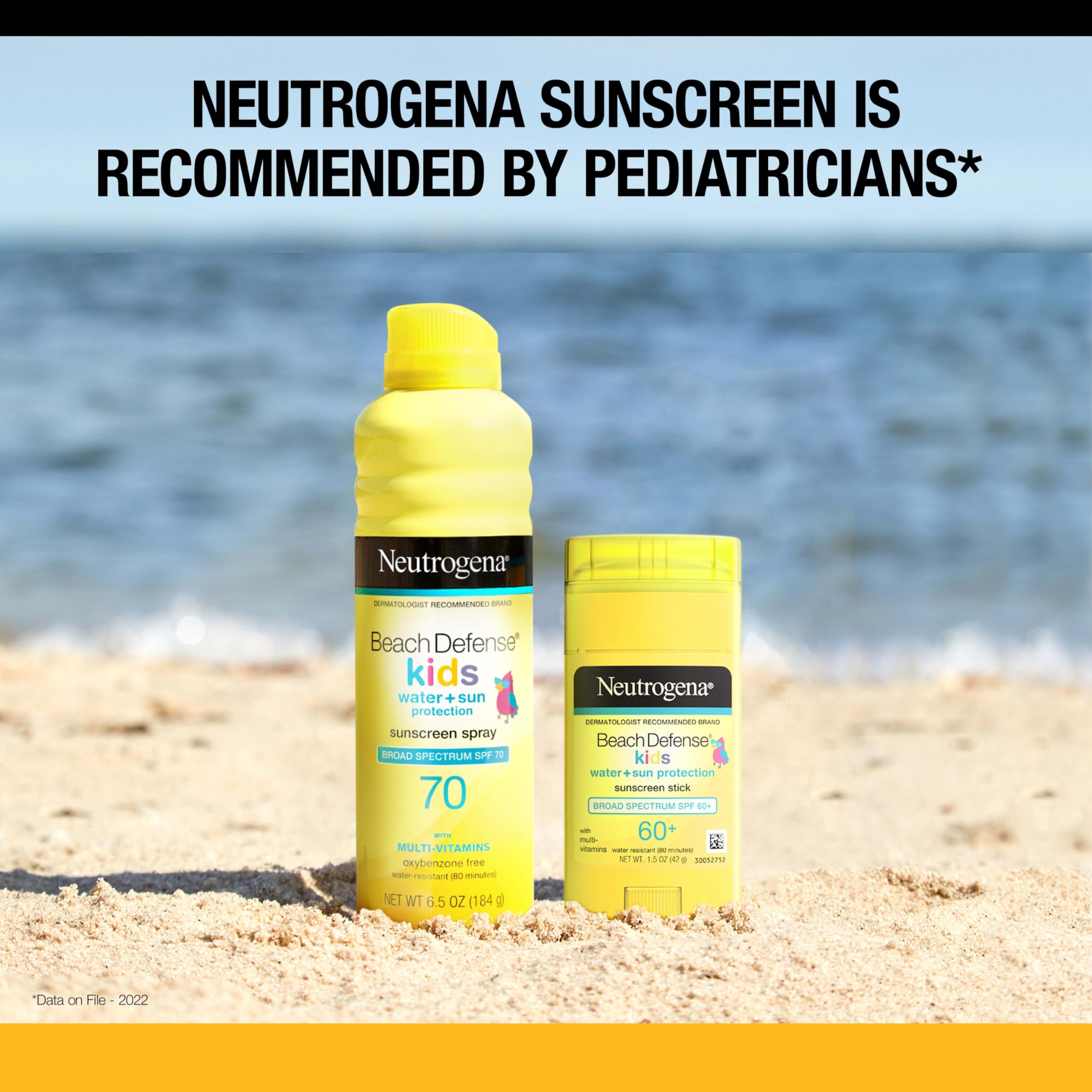 Foto 8 pulgar | Protector Solar En Barra Neutrogena Beach Defense Kids Spf 60+, 45 Ml, Paquete De 2 - Venta Internacional.