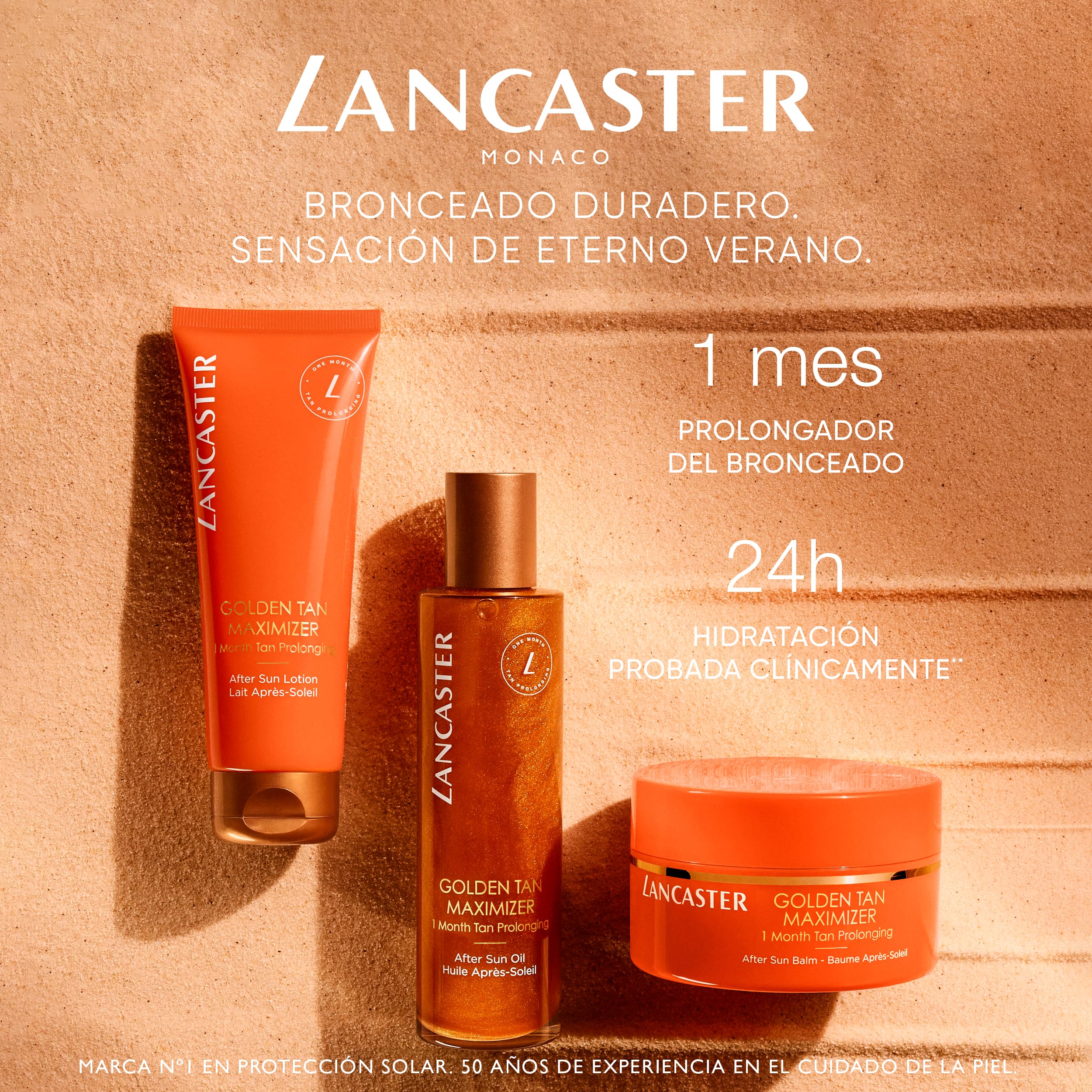 Foto 7 pulgar | Bálsamo Para Después Del Sol Lancaster Golden Tan Maximizer 200 Ml - Venta Internacional.