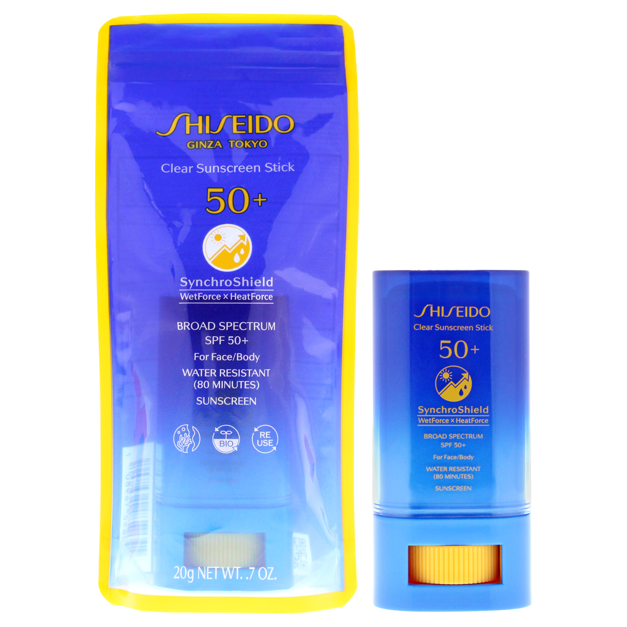 Foto 2 pulgar | Protector Solar En Barra Shiseido Clear Spf 50+, 20 Ml, Unisex - Venta Internacional.