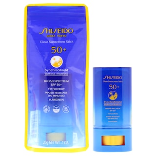 Foto 1 | Protector Solar En Barra Shiseido Clear Spf 50+, 20 Ml, Unisex - Venta Internacional.