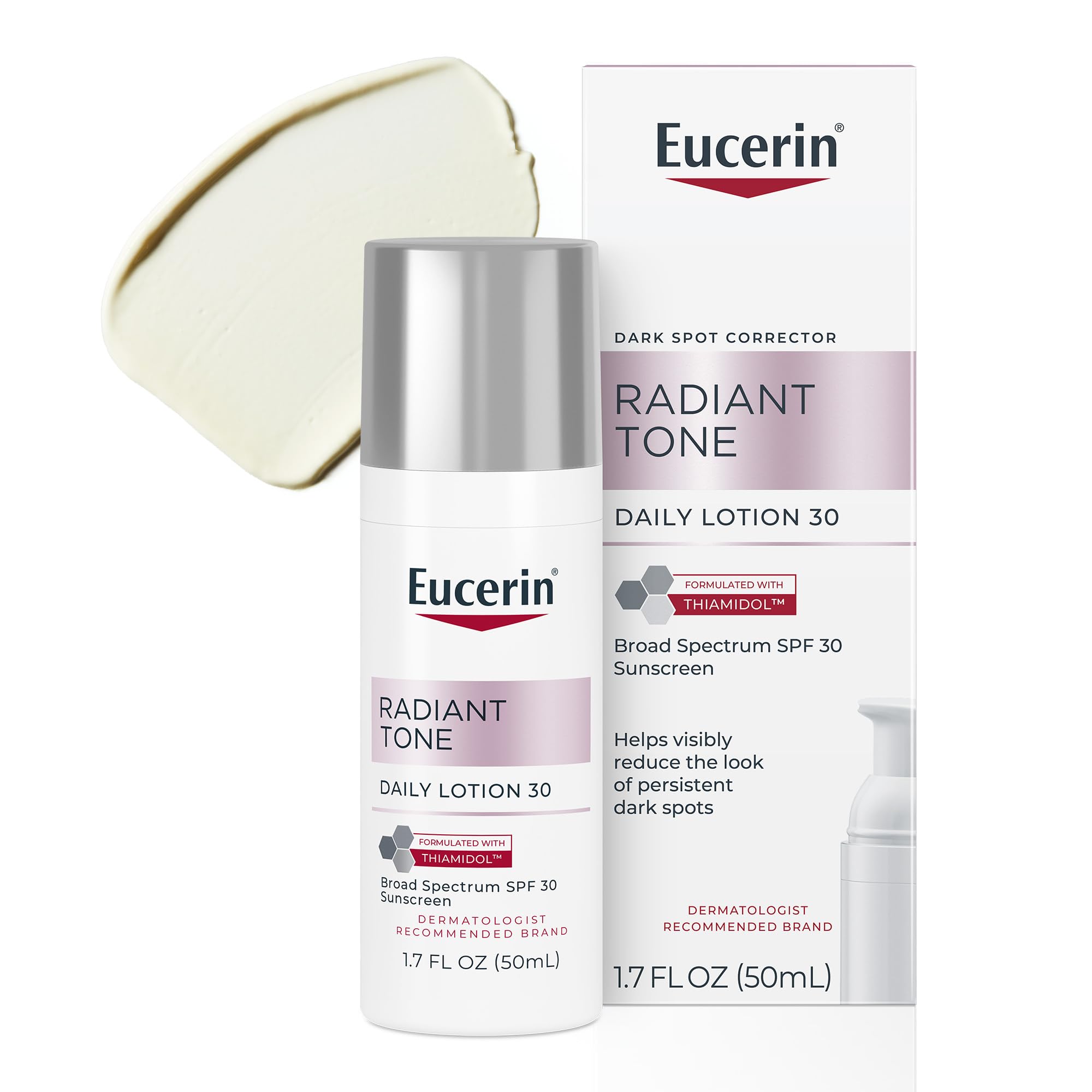 Foto 2 pulgar | Loción Facial Eucerin Radiant Tone Spf 30 Con Protección Solar 50 Ml - Venta Internacional.