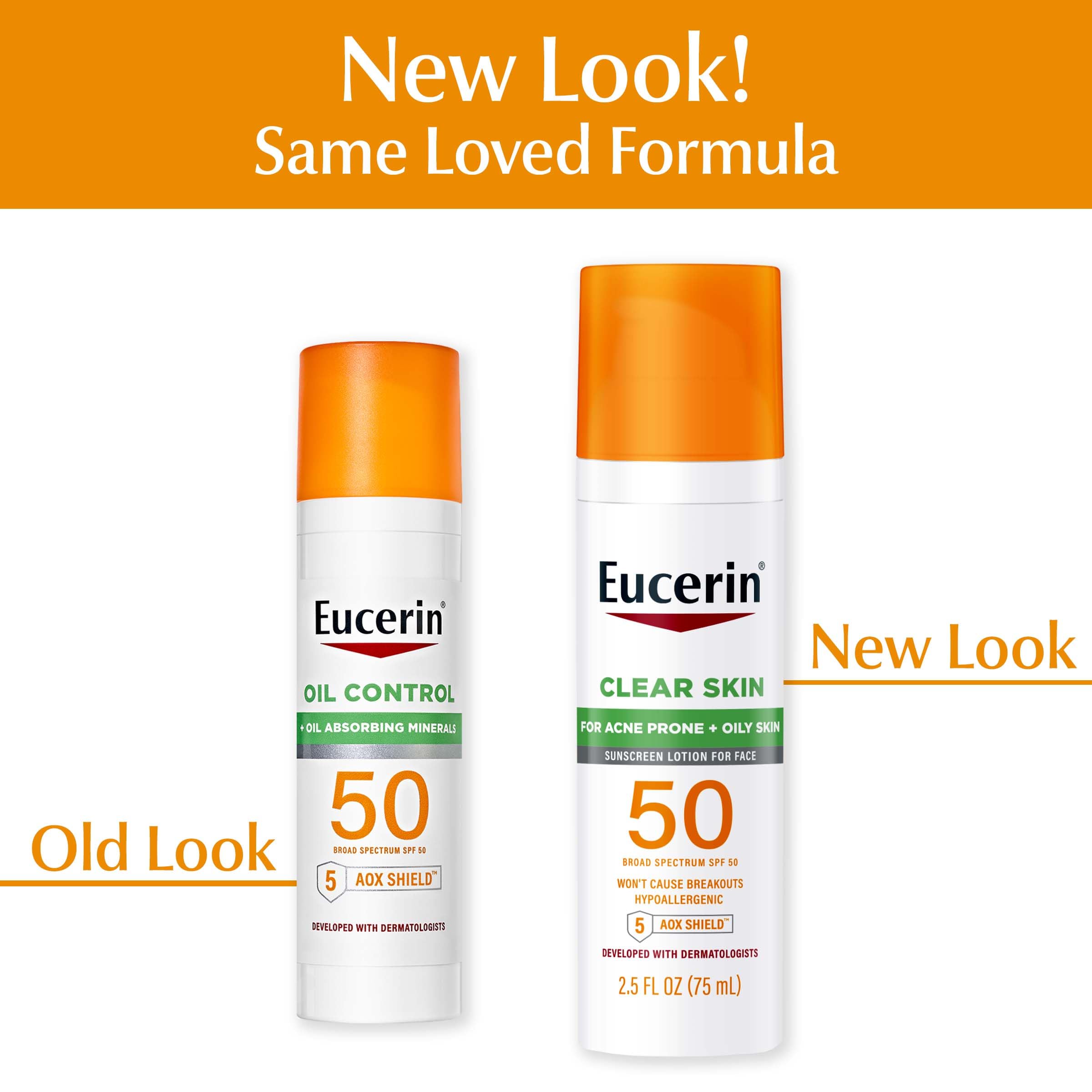 Foto 3 pulgar | Protector Solar Eucerin Sun Clear Skin Spf 50 Face 75 Ml - Venta Internacional.