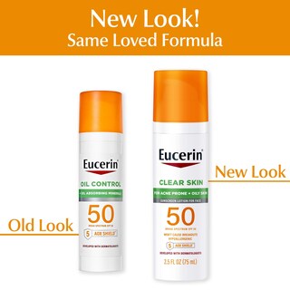 Foto 2 | Protector Solar Eucerin Sun Clear Skin Spf 50 Face 75 Ml - Venta Internacional.