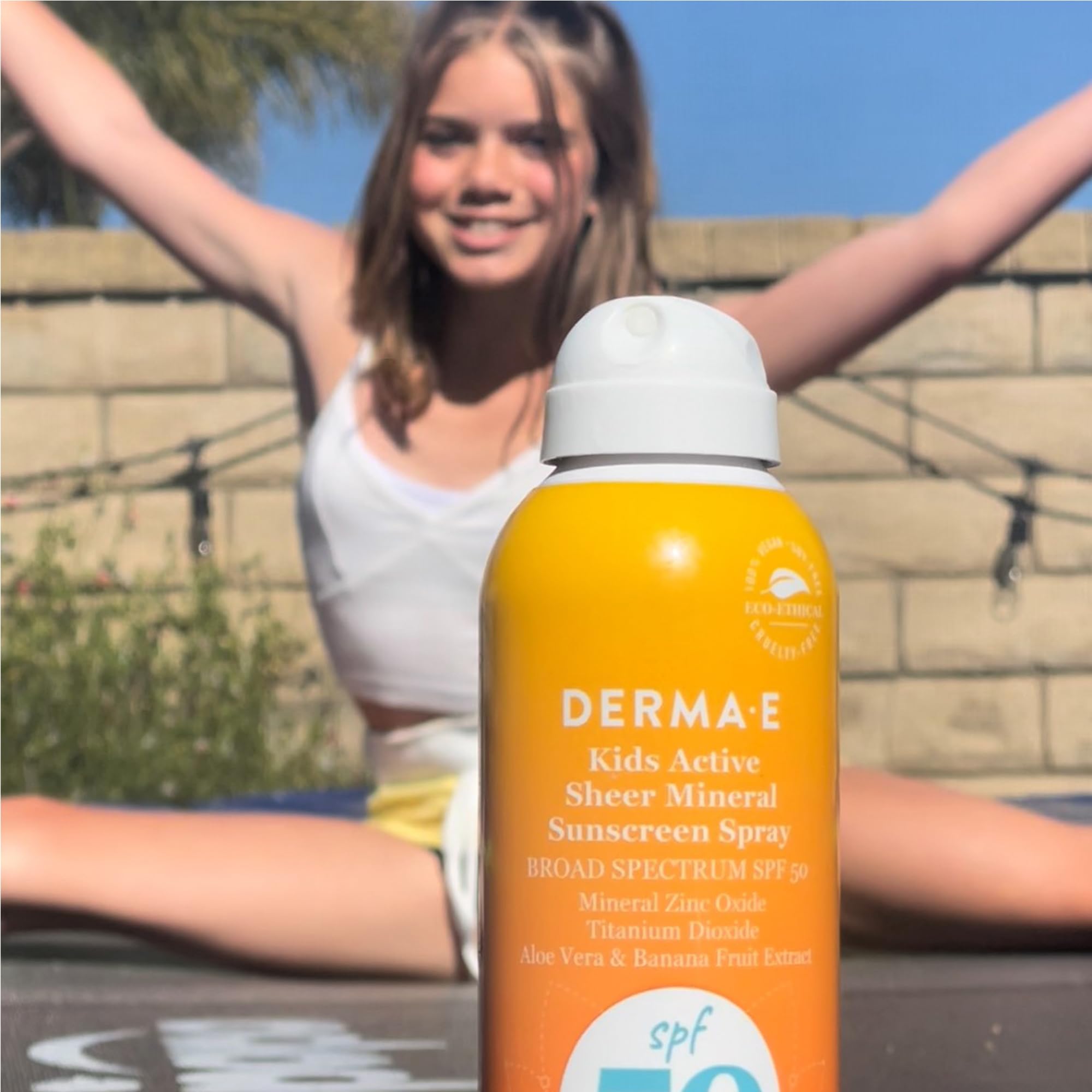 Foto 8 pulgar | Protector Solar Derma E Kids Active Sheer Mineral Spf 50 177 Ml - Venta Internacional.