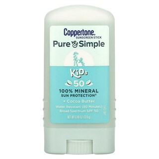 Foto 1 | Protector Solar En Barra Coppertone Pure & Simple Kids Spf 50 - Venta Internacional.