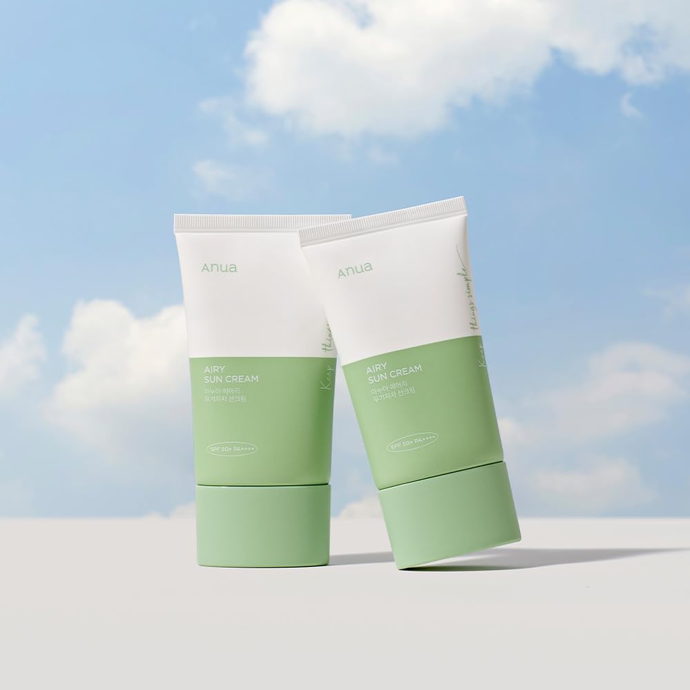 Foto 4 pulgar | Crema Solar Anua Airy Spf 50+ Pa++++ 50 Ml - Venta Internacional.