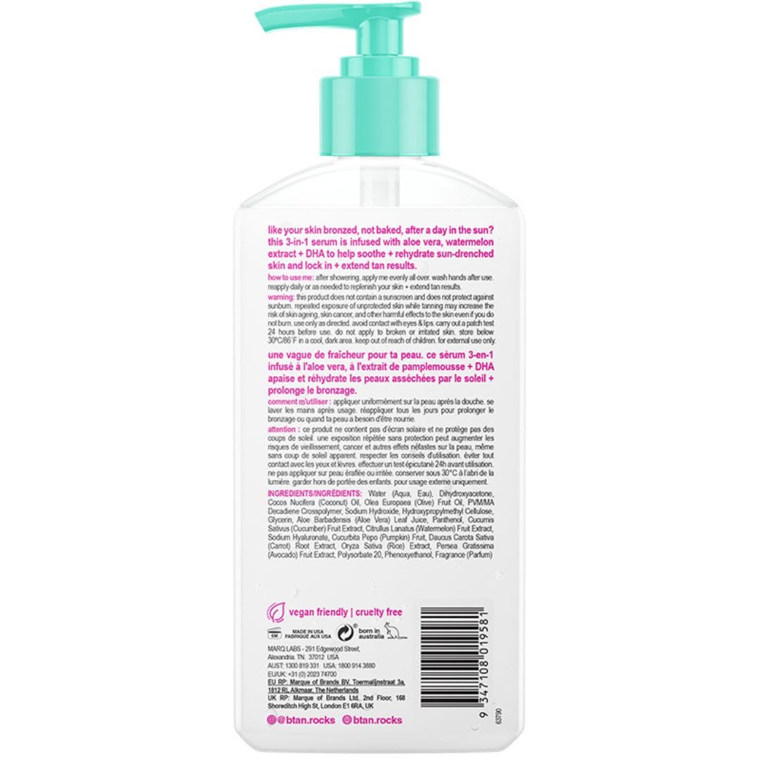 Foto 3 pulgar | Loción Extensora De Bronceado Para Después Del Sol B.tan Bronzed  No Horneada  240 Ml - Venta Internacional.