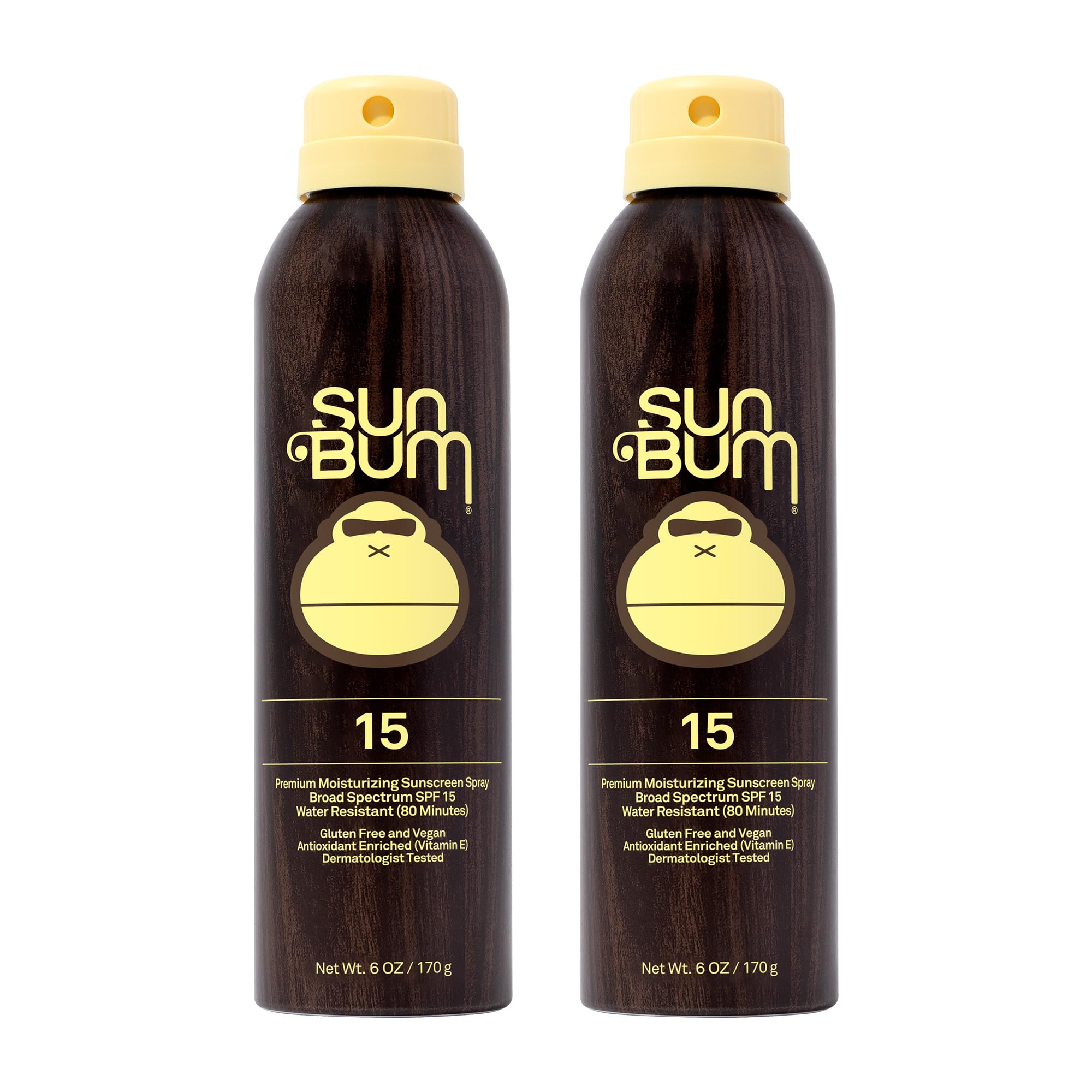 Spray Corporal Con Protección Solar Sun Bum Original Spf 15  177 Ml  Paquete De 2 - Venta Internacional.