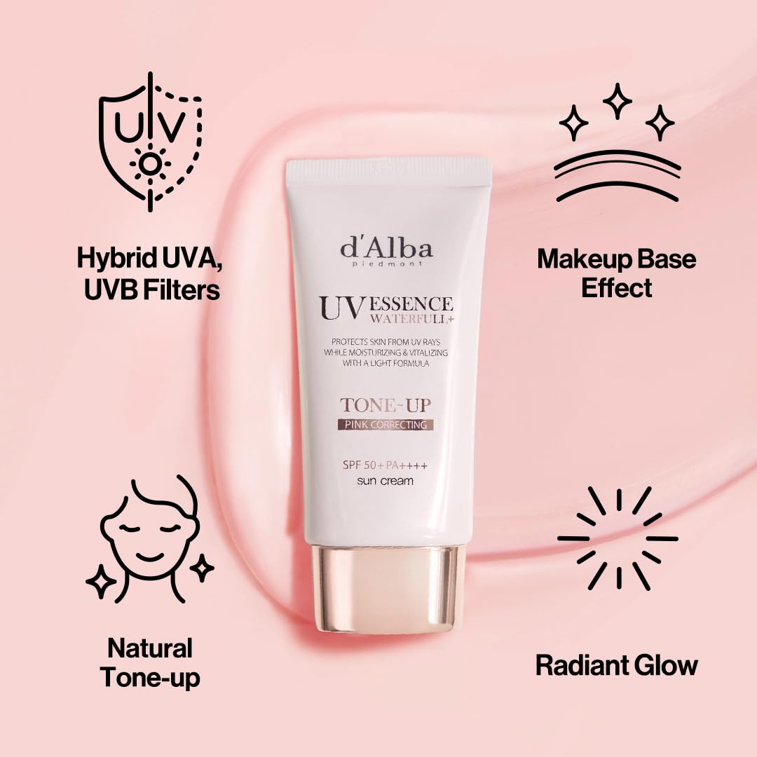Foto 6 pulgar | [protector Solar] D'alba Piedmont Waterfull Tone-up Spf 50+ 50 Ml X2 - Venta Internacional.