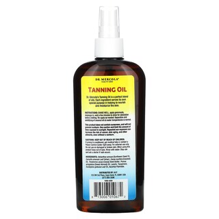 Foto 2 | Aceite Bronceador Dr. Mercola 236ml - Venta Internacional.