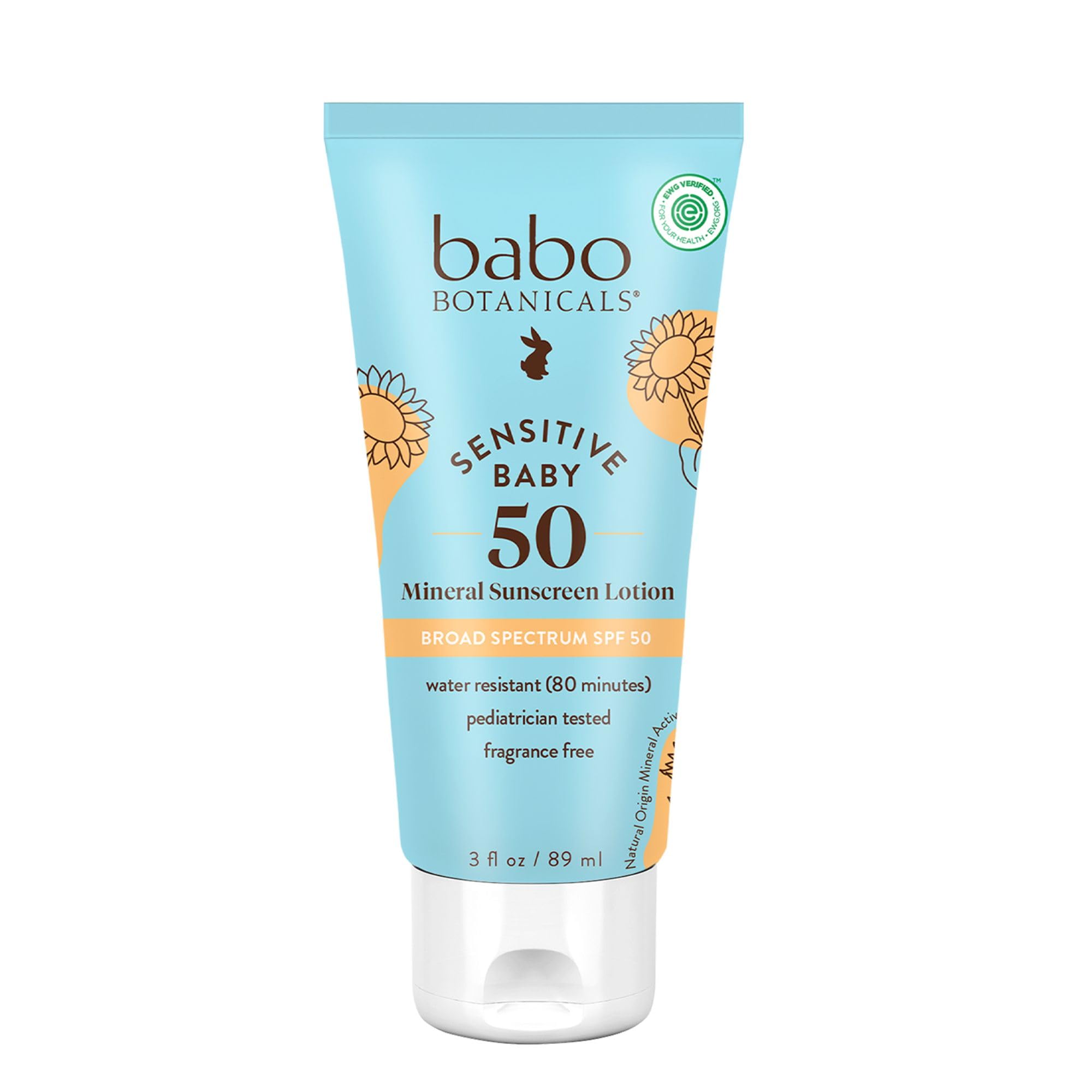 Foto 2 pulgar | Loción De Protección Solar Babo Botanicals Sensitive Baby Spf50 100 Ml - Venta Internacional.