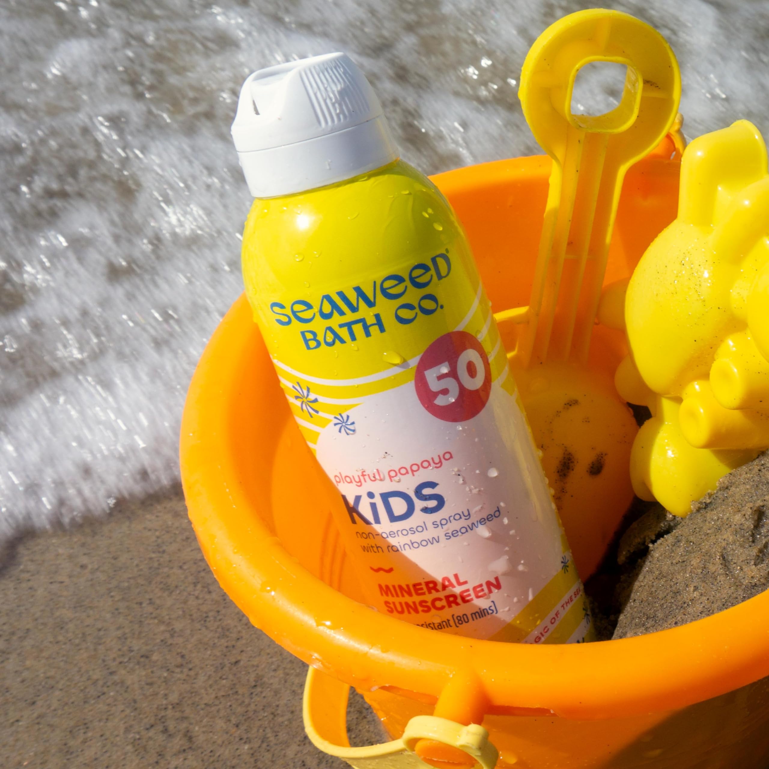 Foto 5 pulgar | Spray De Protección Solar Seaweed Bath Co. Kid's On The Move Spf 50 - Venta Internacional.