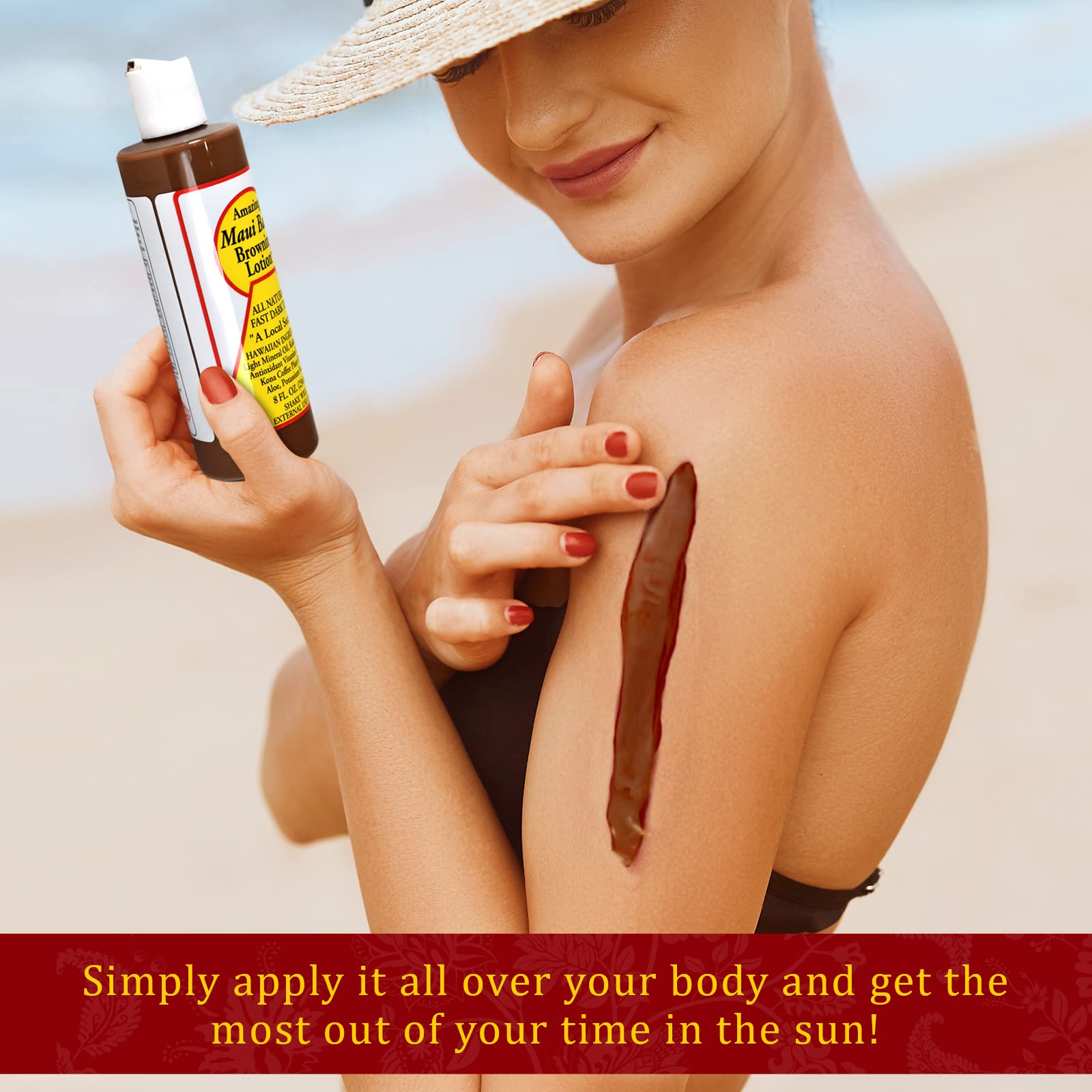 Foto 2 | Loción Extensora De Bronceado After Sun Maui Babe  Paquete De 2 Unidades  240 Ml - Venta Internacional.