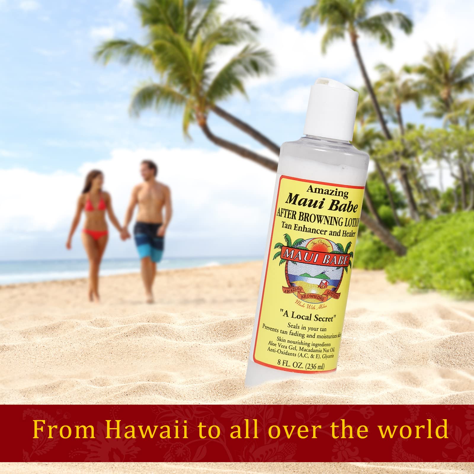 Foto 5 | Loción Extensora De Bronceado After Sun Maui Babe  Paquete De 2 Unidades  240 Ml - Venta Internacional.