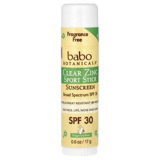 Foto 1 | Protector Solar Babo Botanicals Clear Zinc Sport Stick Spf 30 17 G - Venta Internacional.