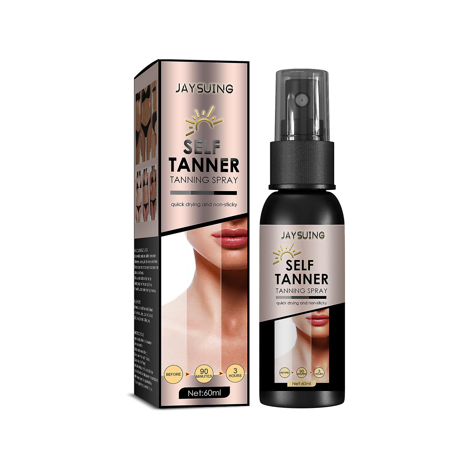 Spray Bronceador Huoguo Self Tan Organic De Larga Duración  120 Ml - Venta Internacional.