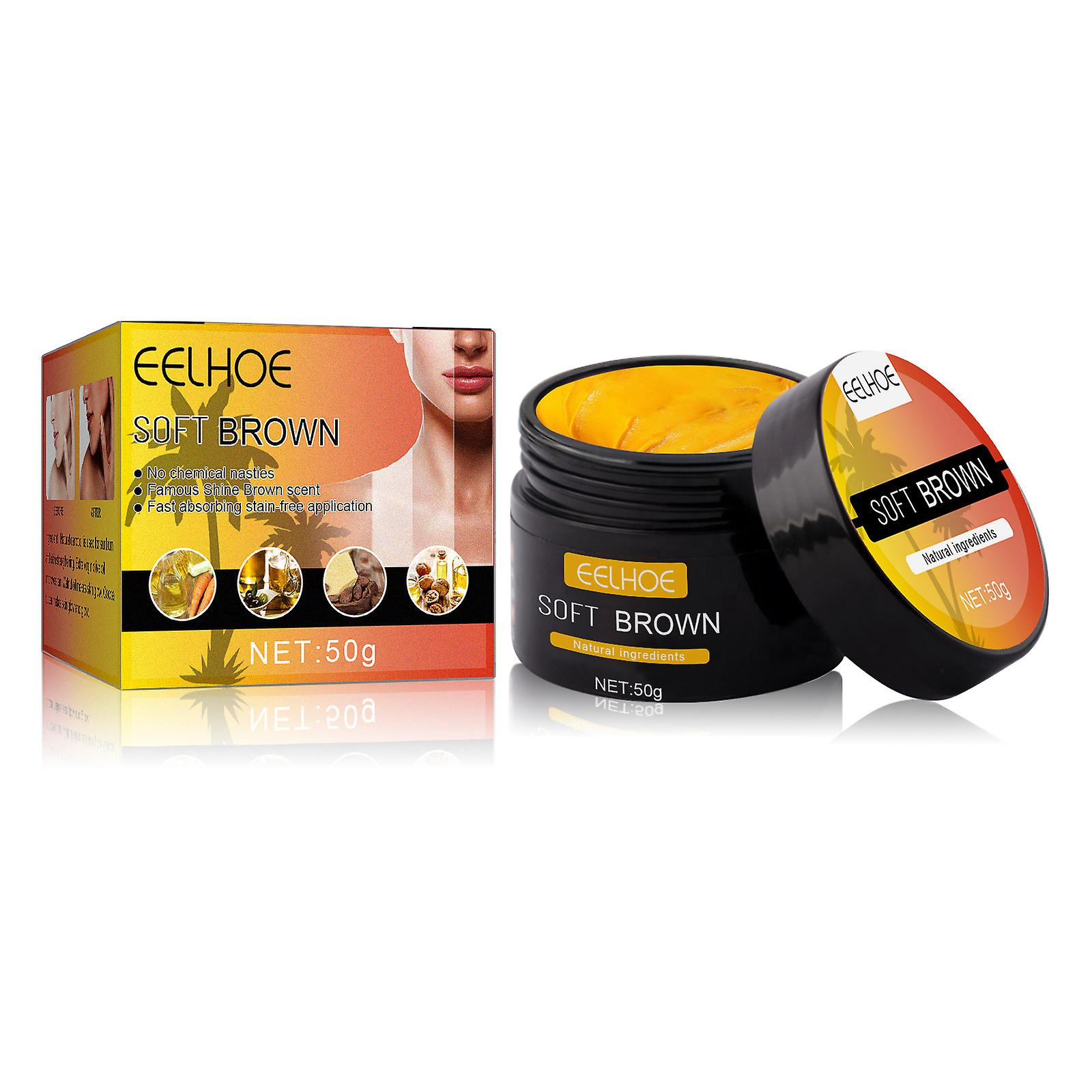 Crema Potenciadora De Bronceado Huoguo Para Interiores Y Exteriores Con Color Verde Natural - Venta Internacional.