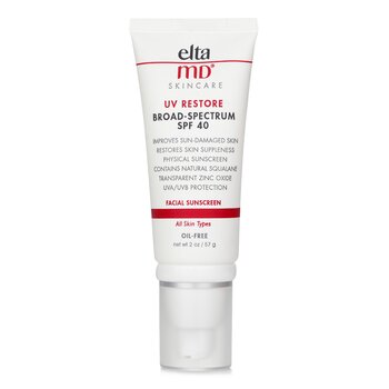 Foto 3 pulgar | Protector Solar Eltamd Uv Restore Physical Facial Spf 40 100 Ml - 75 G - Venta Internacional.