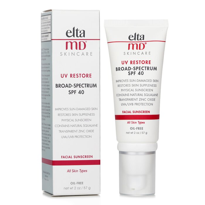 Foto 3 | Protector Solar Eltamd Uv Restore Physical Facial Spf 40 100 Ml - 75 G - Venta Internacional.
