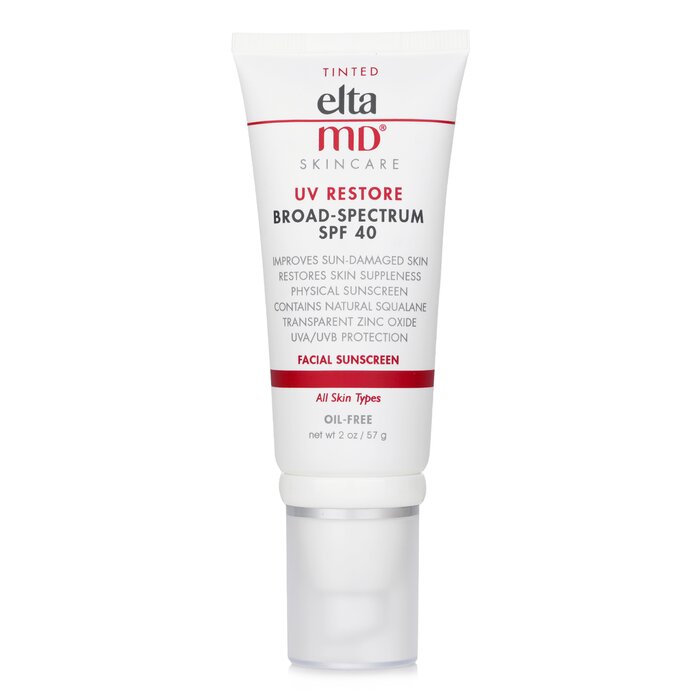 Protector Solar Eltamd Uv Restore Physical Facial Spf 40 Teñido - Venta Internacional.