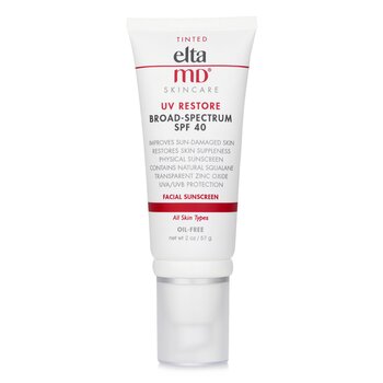 Foto 2 | Protector Solar Eltamd Uv Restore Physical Facial Spf 40 Teñido - Venta Internacional.