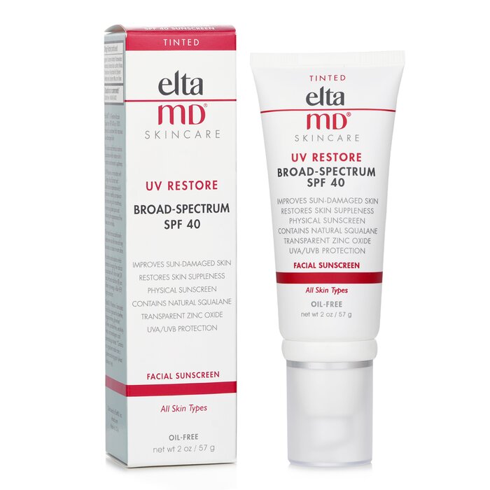 Foto 3 | Protector Solar Eltamd Uv Restore Physical Facial Spf 40 Teñido - Venta Internacional.