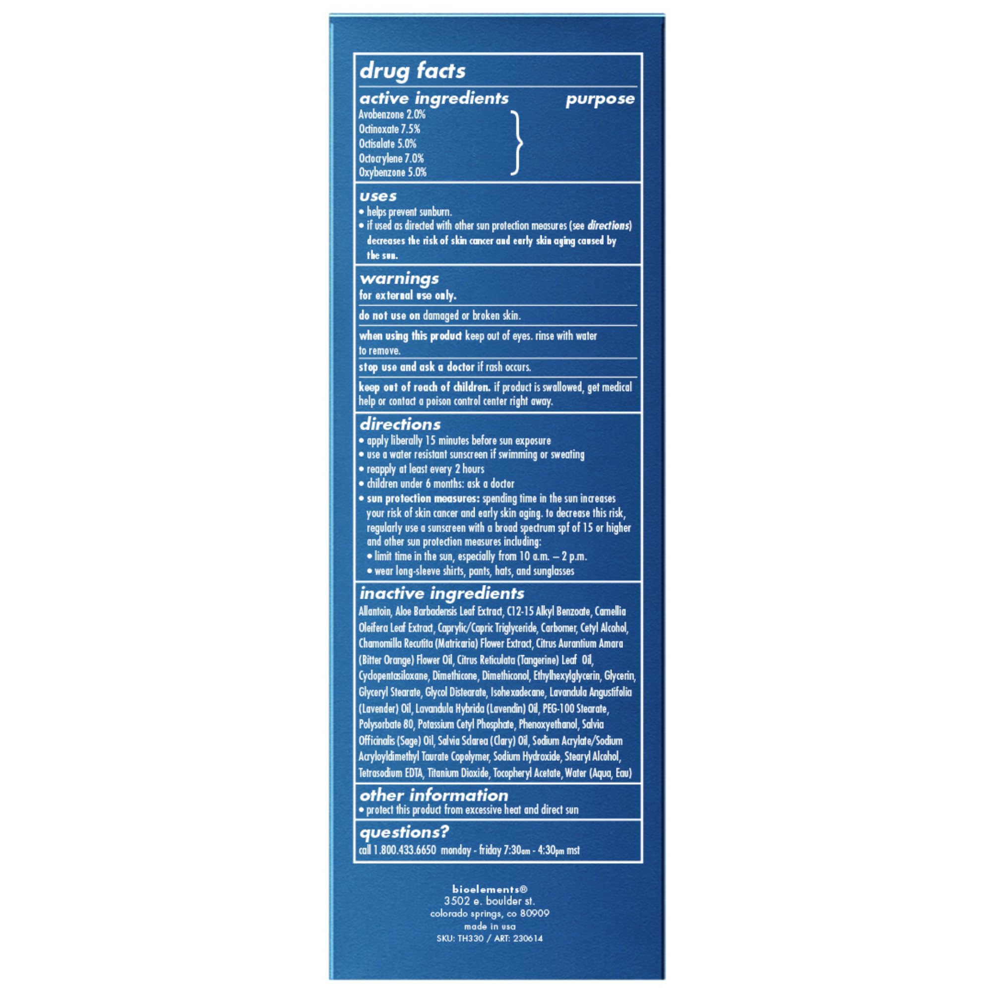 Foto 3 pulgar | Protector Solar E Hidratante Bioelements Raydefense Spf 30 120 Ml - Venta Internacional.