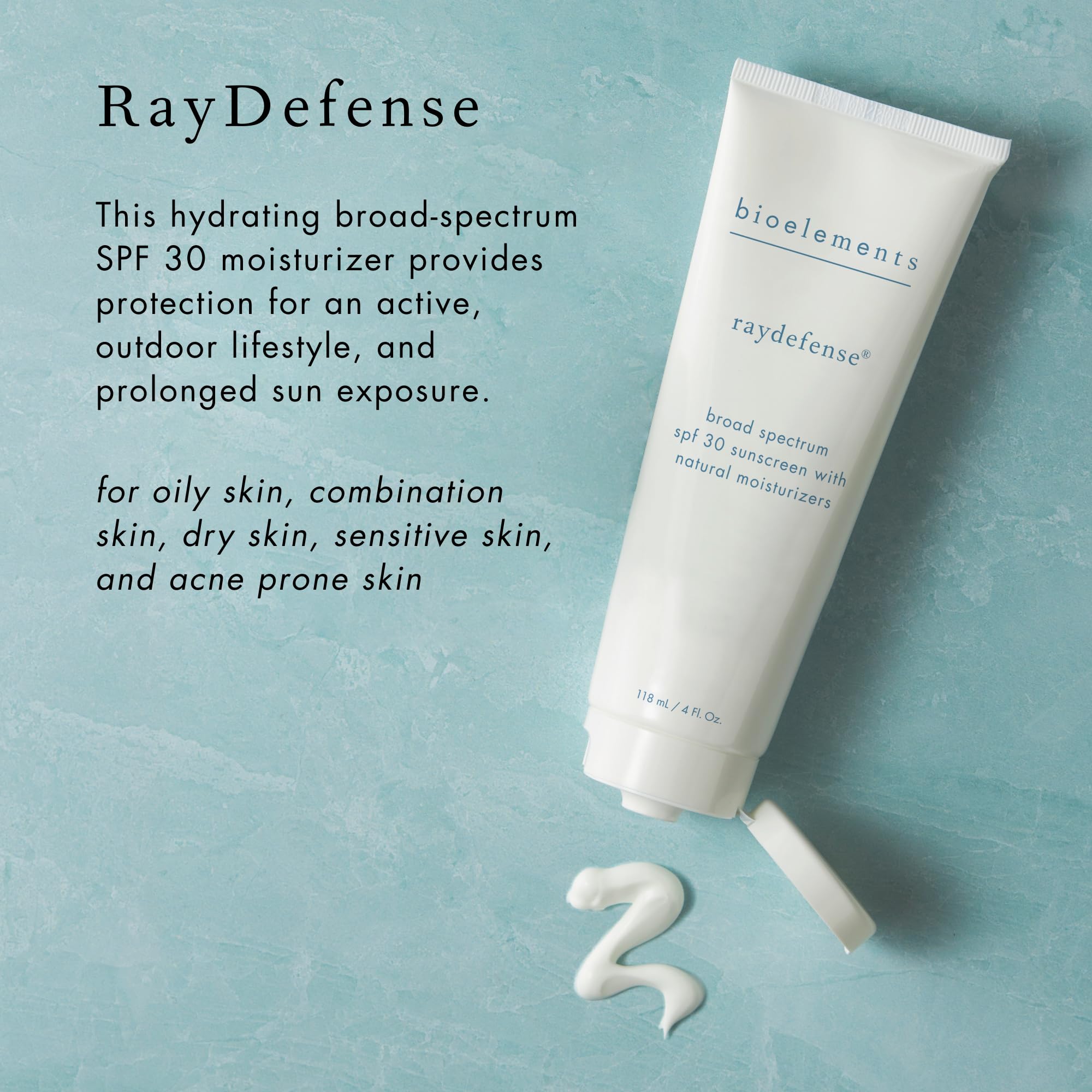 Foto 4 pulgar | Protector Solar E Hidratante Bioelements Raydefense Spf 30 120 Ml - Venta Internacional.