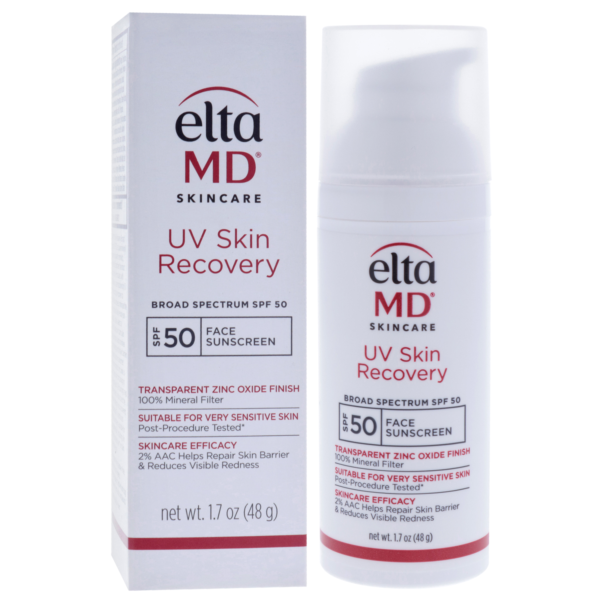 Foto 4 pulgar | Protector Solar Eltamd Uv Skin Recovery Face Spf 50 50 Ml - Venta Internacional.