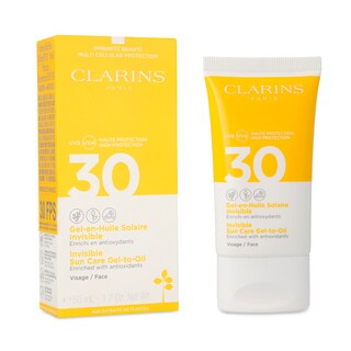 Foto 1 | Protector Solar Clarins Gel Aceite Invisible Rostro Uva/uvb 30