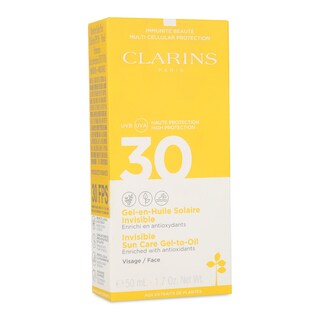 Foto 3 | Protector Solar Clarins Gel Aceite Invisible Rostro Uva/uvb 30