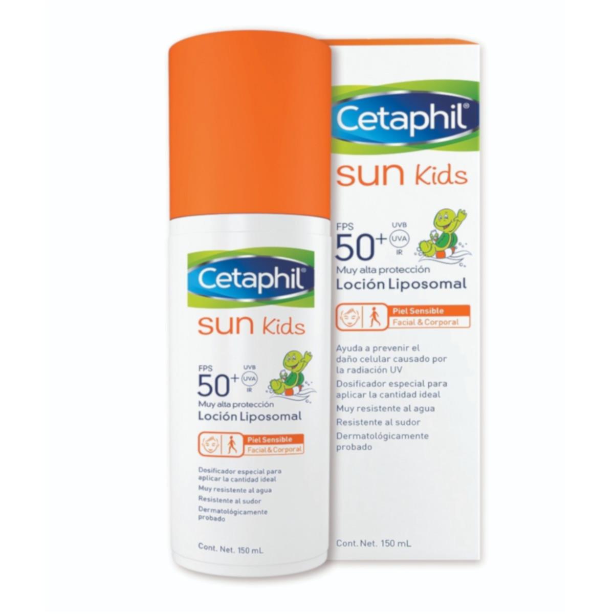 Foto 2 pulgar | Cetaphil Sun Kids Fps50+ Loción de 150 ml