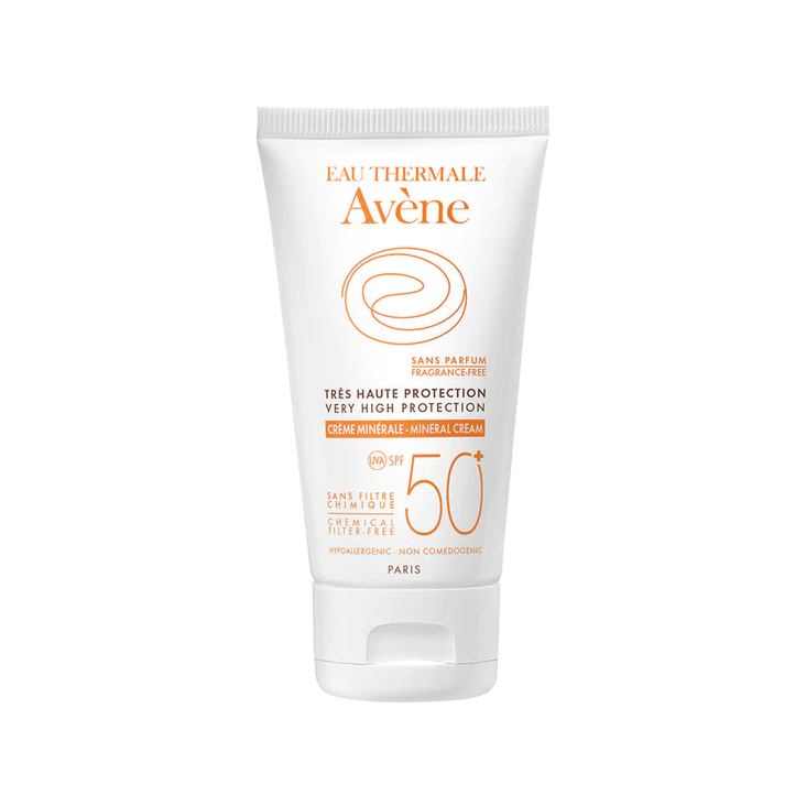 Foto 2 pulgar | Bloqueador Avene FPS 50+ para Piel Sensible 50 ml