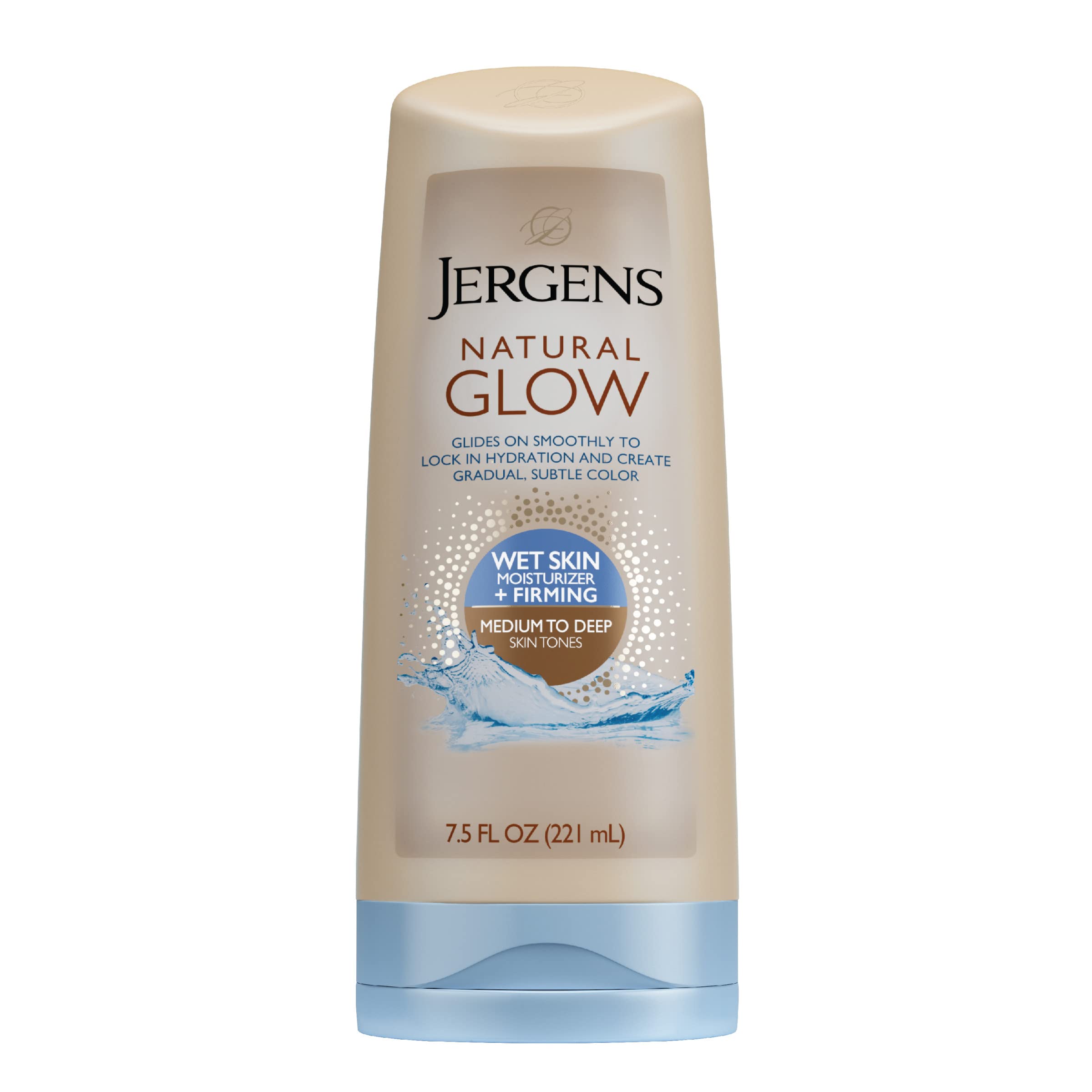 Foto 2 pulgar | Loción Autobronceadora Jergens Natural Glow +reafirmante 220 Ml - Venta Internacional