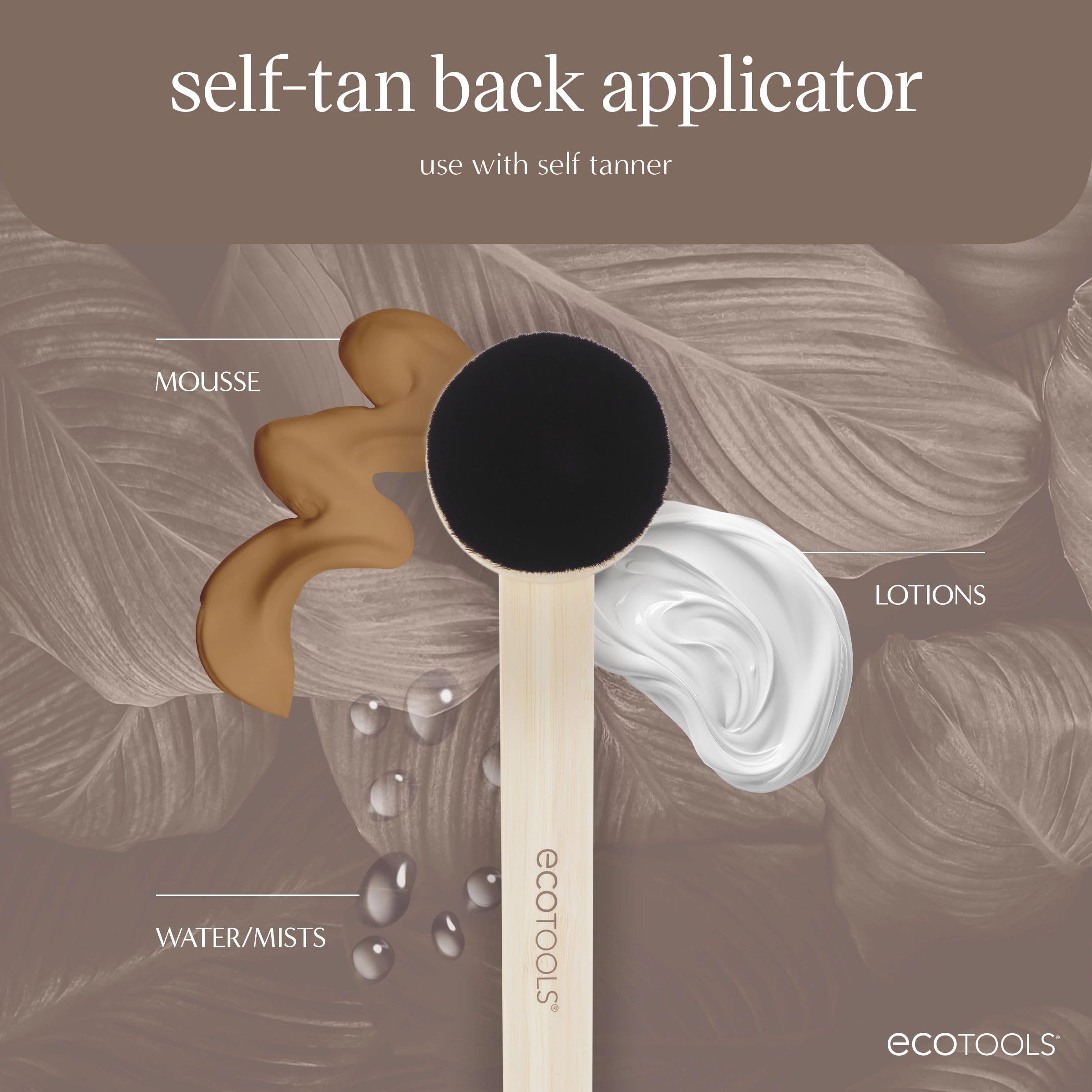 Foto 5 pulgar | Aplicador de Espalda EcoTools Good Tan Self-Tan Vegan 1 Unidad - Venta Internacional