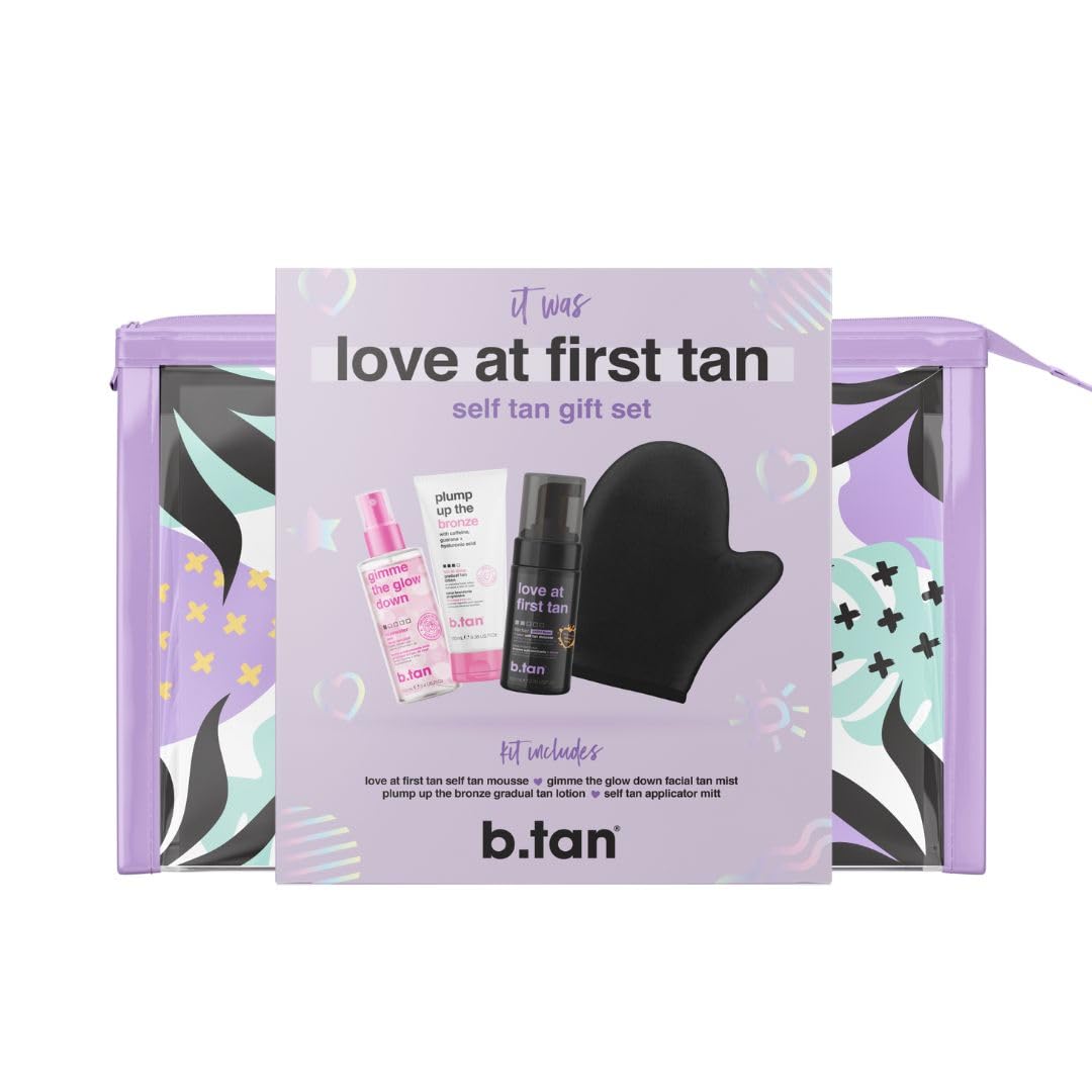 Foto 2 pulgar | Kit de Viaje B.tan Love At First Tan con Autobronceador 100 Ml - Venta Internacional