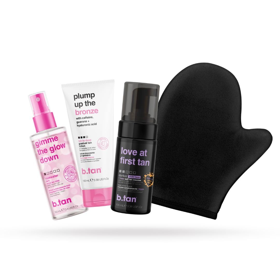 Foto 3 pulgar | Kit de Viaje B.tan Love At First Tan con Autobronceador 100 Ml - Venta Internacional