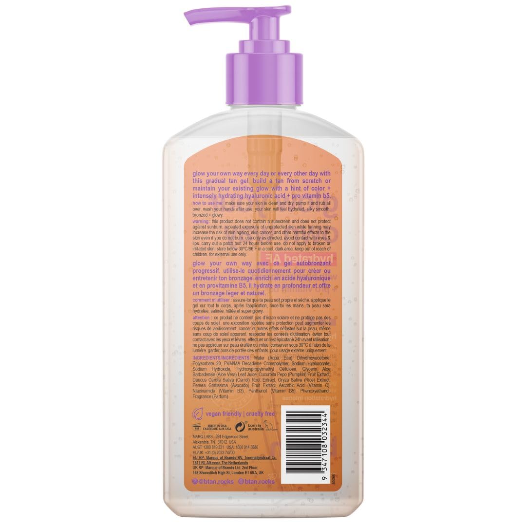 Foto 3 pulgar | Gel Autobronceador B.tan de 236 ml-Venta Internacional