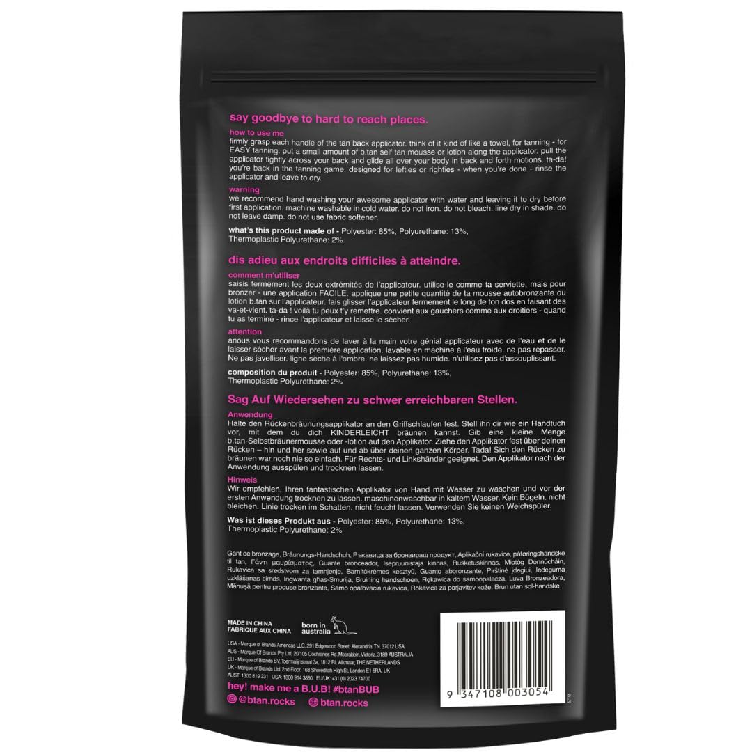 Foto 2 | Aplicador para Autobronceador B.tan Negro-Venta Internacional