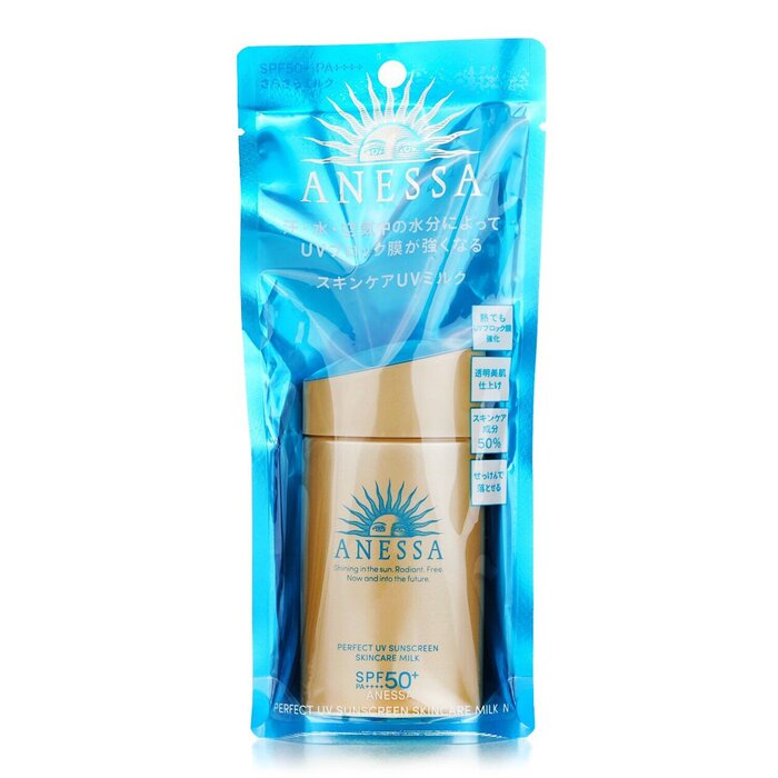 Foto 2 pulgar | Protector Solar Anessa Perfect Uv Skincare Milk Spf50 60 Ml - Venta Internacional.