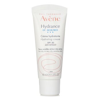 Foto 3 pulgar | Crema Hidratante Avene Hydrance Uv Rich Spf 30 40 Ml - Venta Internacional.