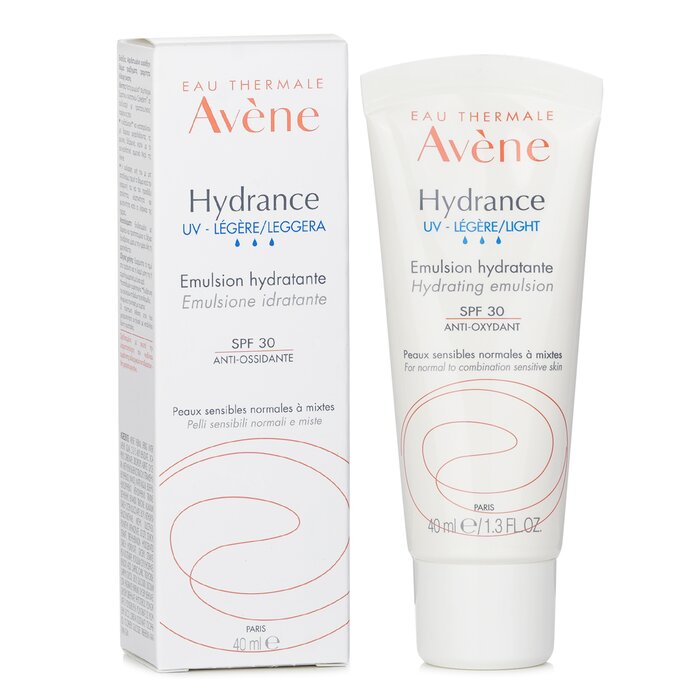 Foto 3 pulgar | Emulsión Hidratante Avene Hydrance Uv Light Spf 30 40ml - Venta Internacional.