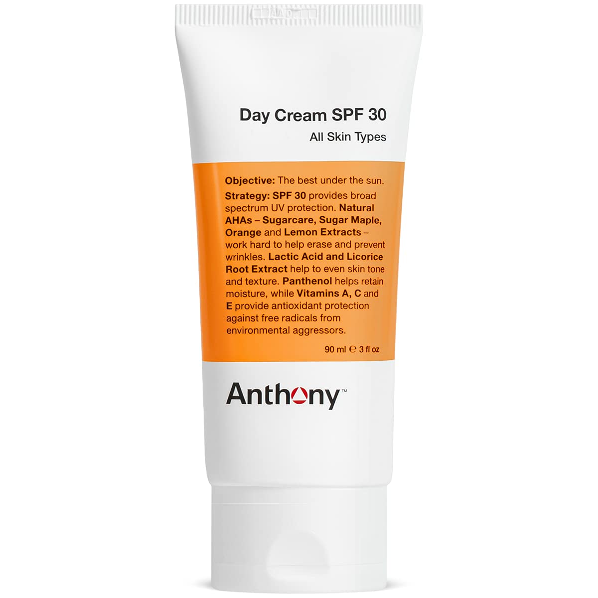 Crema Hidratante De Día Anthony Spf 30 Para Hombre, 90 Ml - Venta Internacional. $1,239