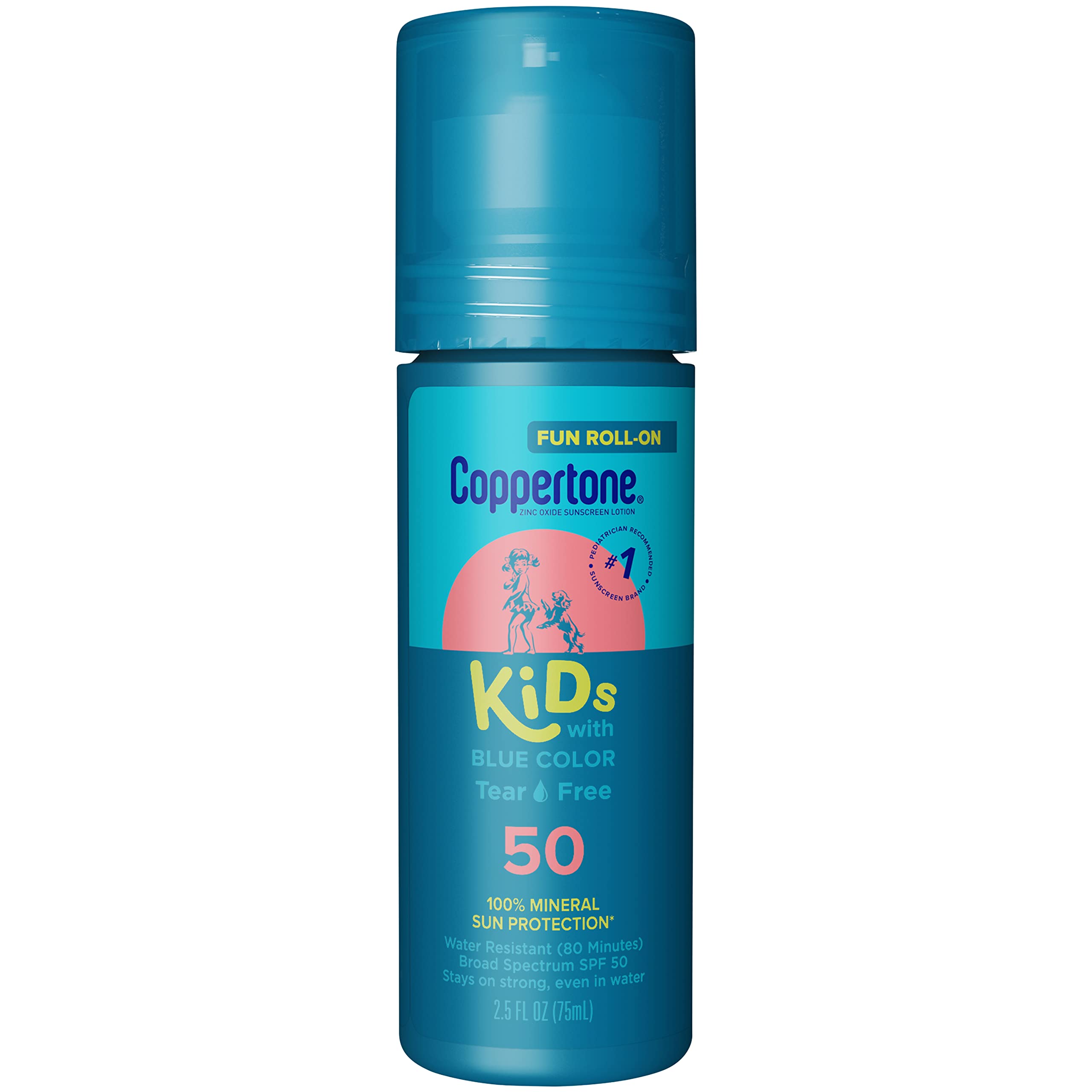 Foto 2 pulgar | Crema Solar Coppertone Kids Roll On Loción Spf 50 75 Ml - Venta Internacional.