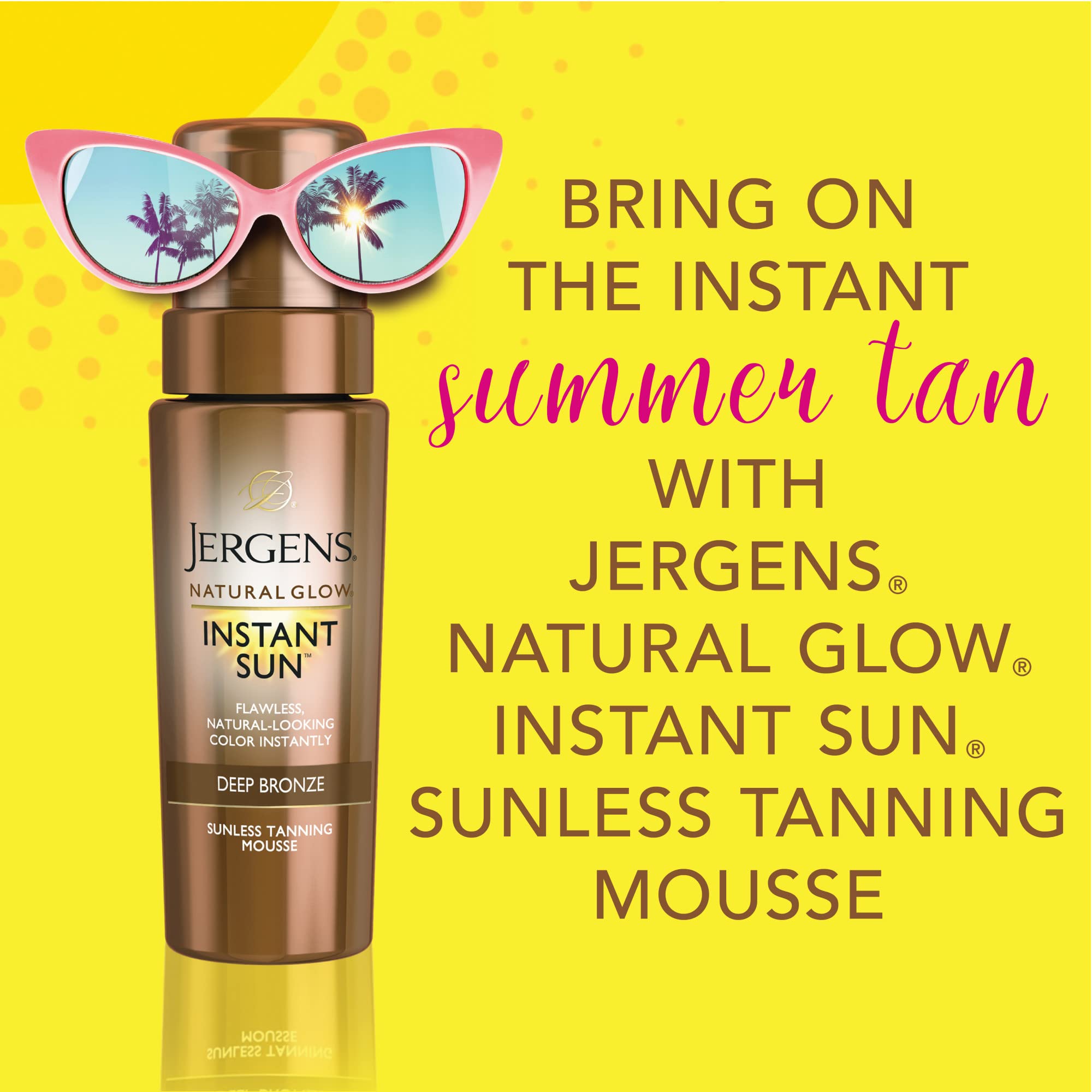 Foto 3 | Mousse Instantánea Self Tanner Jergens Natural Glow, 177 Ml (x2) - Venta Internacional.