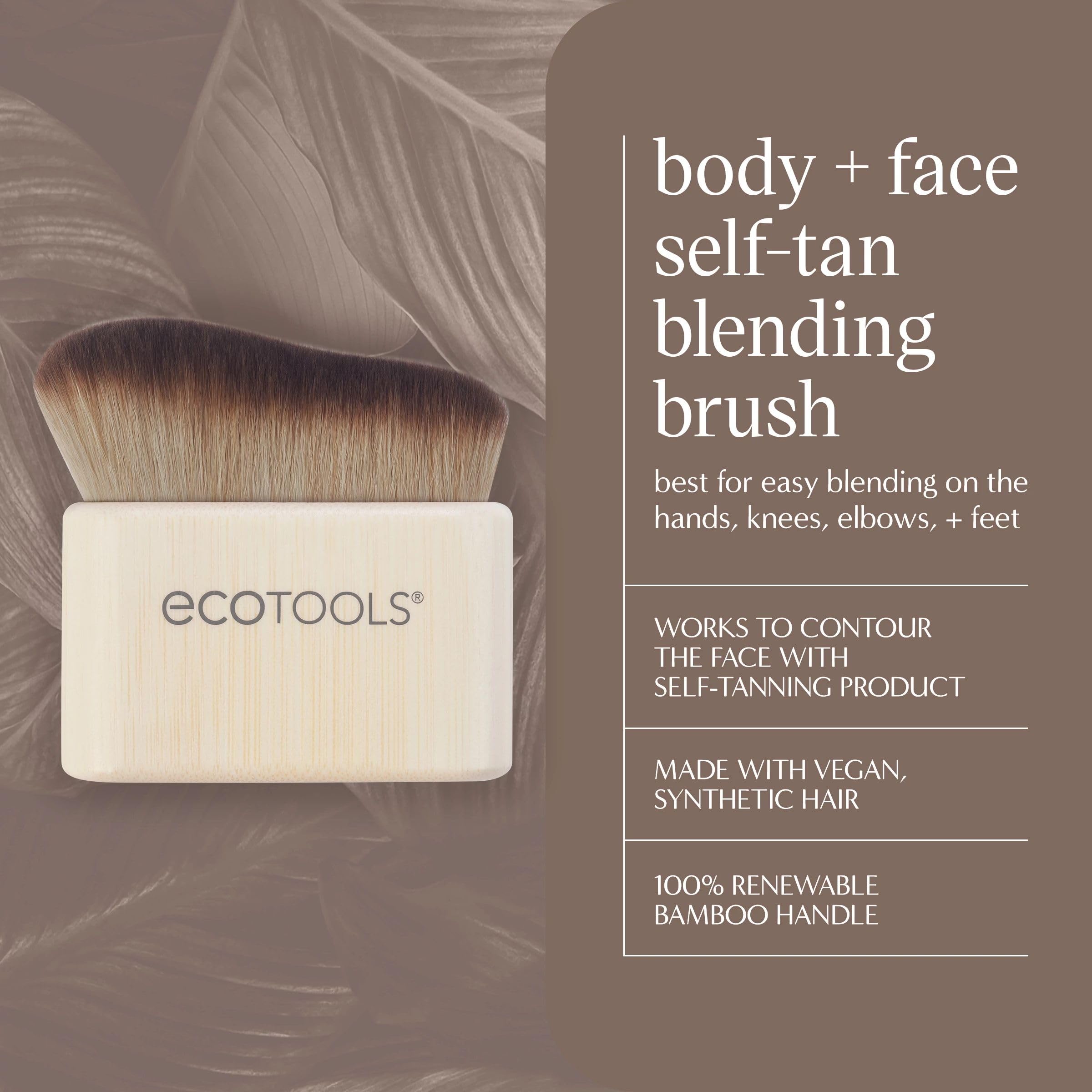 Foto 4 pulgar | Mezcla Autobronceadora Good Tan Body + Face De Brush Ecotools - Venta Internacional.