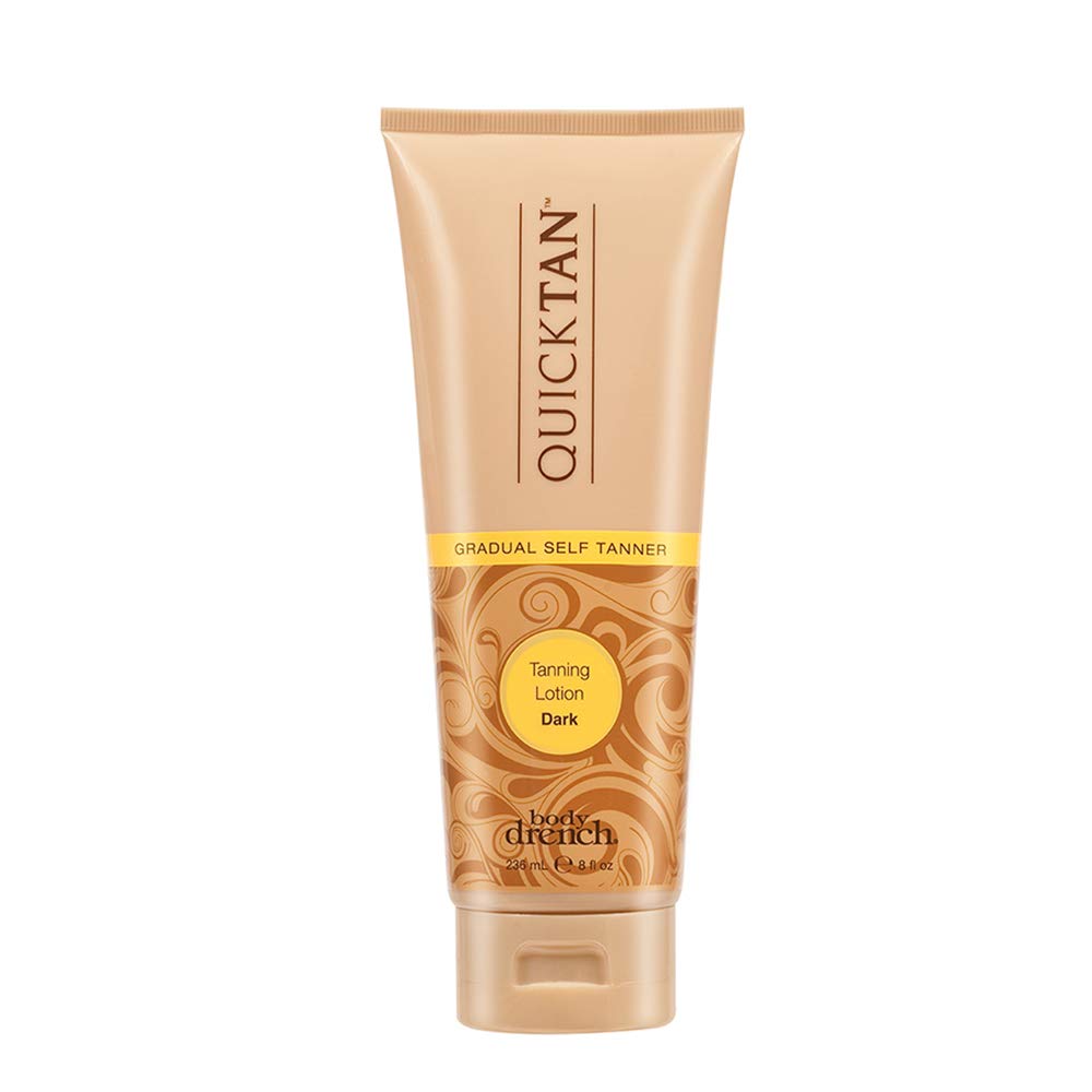 Loción Bronceadora/bronceadora Body Drench Quick Tan Dark 240 Ml - Venta Internacional.