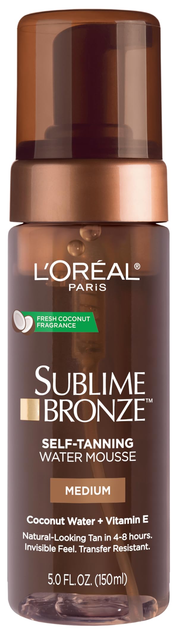 Foto 2 pulgar | Mousse De Agua Autobronceadora L'oreal Paris Sublime Bronze 150 Ml - Venta Internacional.