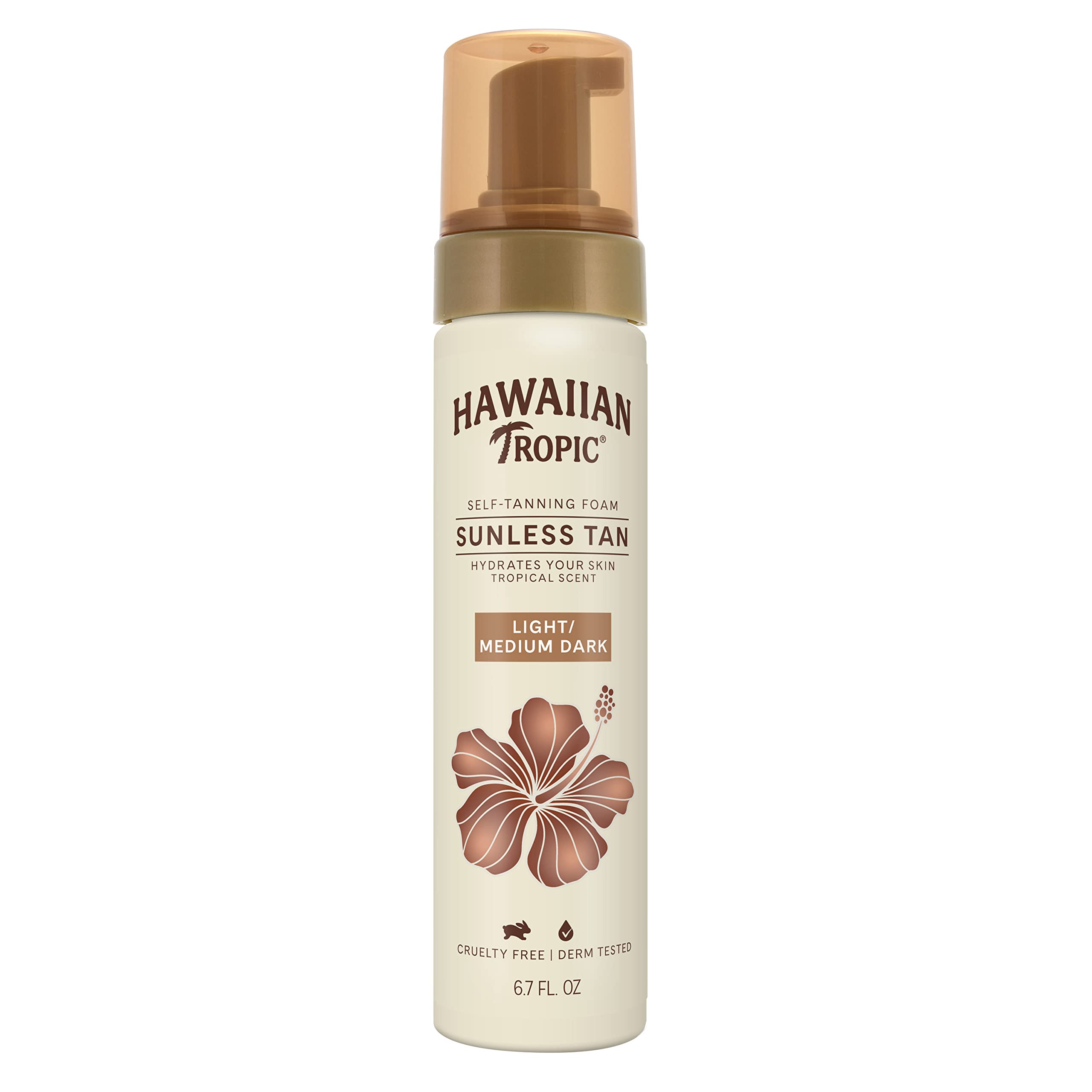 Espuma Autobronceadora Hawaiian Tropic Sunless Tan Light/medium, 200 Ml - Venta Internacional.